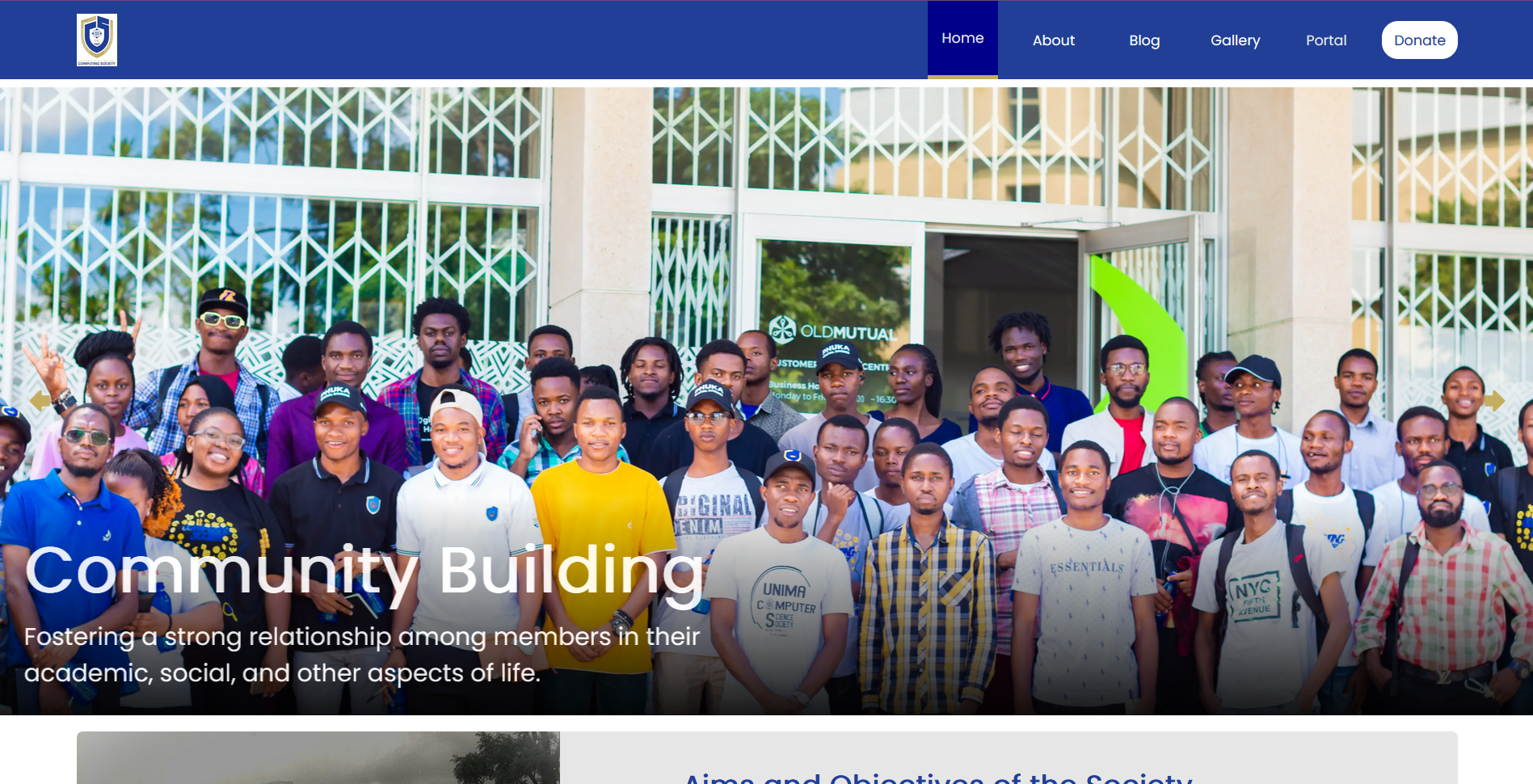 Computing Society Website